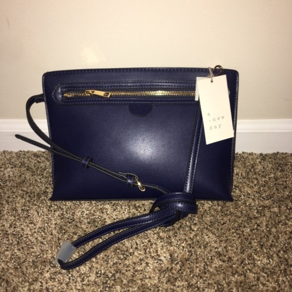 target navy purse